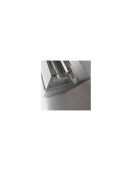 Mostrador de comida - Vidrio recto - Semi-ventilado - cm 200 x 78