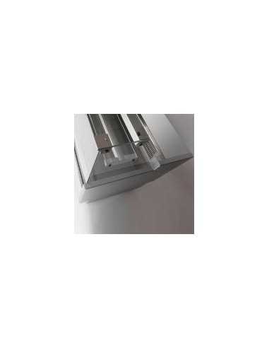 Food counter - Straight glass - Semi-ventilated...