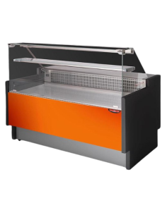 Mostrador de comida - Cristal recto - Semi-ventilado - cm 248 x 89 2