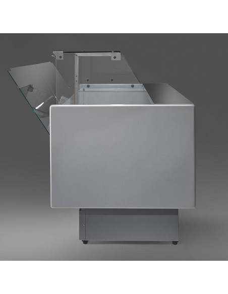 Banco de Alimentos - Bajo Frente - Ventilado- Cristal recto - cm 296 x89.8 x 119.1 h