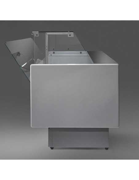 Banco de alimentación - High front - Ventilate - vidrio recto - cm 296 x 89.8 x 119.1 h