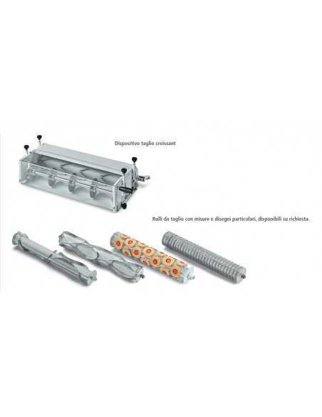 Sfogliatrice meccanica con Piani cm 150 e cilindri cm 60 - cm 338 x 101 x 116 h