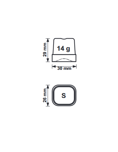 Ice maker - Production kg 20/24 h - cm 35.5 x...