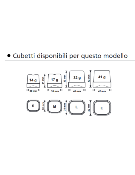 Fabbricatore di ghiaccio - Produzione kg 30/24 h - cm 38.7 x 47 x 60.7 h