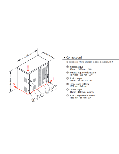 Fabbricatore di ghiaccio - Cubetti pieni -...