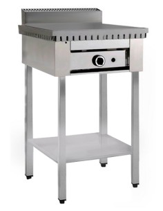 Cocina de gas 4 piadinas, con estructura abierta - cm 65 x 73 x 96 h