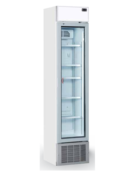 Refrigerated cabinet - Capacity 180 lt - cm 43.5 x 46 x 201.3 h Refrigerated cabinet - Capacity 180 lt - cm 43.5 x 46 x 201.3 h