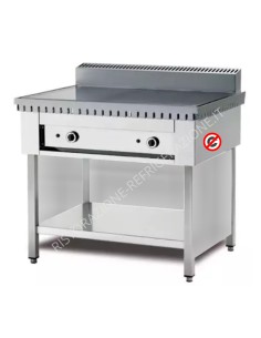 Gas cooker 6 piadinas with open compartment - cm 95 x 73 x 96 h