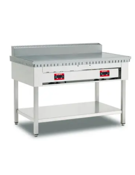 Electric 4 piadina cooker with open structure - cm 65 x 73 x 96 h