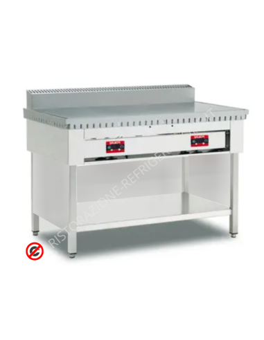 Electric 4-Piadine Cooker with Open Compartment...