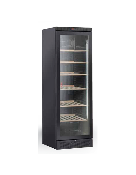 Cantina vini - Capacità 350 litri - Ripiani legno - cm 59.5 x 60 x 184 h Cantina vini - Capacità 350 litri - Ripiani legno - cm 59.5 x 60 x 184 h