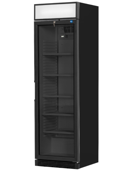 Vitrina refrigerada puerta de cristal - temperatura +1° +9°C - Cm 59.6 x 60.5 x 199.4 h