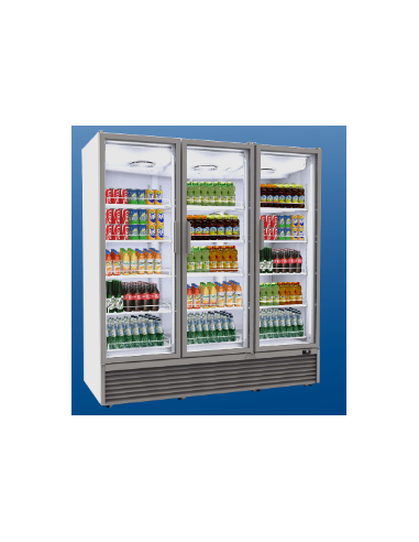 Vetrina refrigerata porta a vetro - temperatura...