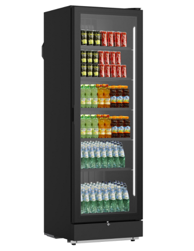 Refrigerated display case glass door -...