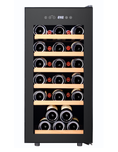 Refrigerated wine display case - Single...