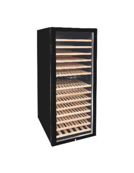Refrigerated wine display case - Multi temperature +5°+12°C/ +12°+22°C - Cm 59.8 x 69 x 161 h