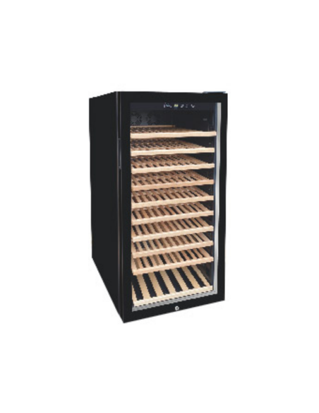 Refrigerated wine display case - Monotemperature +5°+20°C - Cm 59.8 x 69 x 121 h
