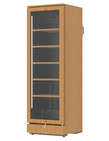 Vitrina refrigerada puerta de cristal -...