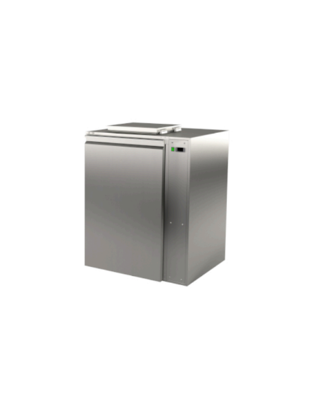 Refrigerated waste box -N. 1x 120/240 Lt. - Remote motor - cm 95 x 87.5 x 121 h