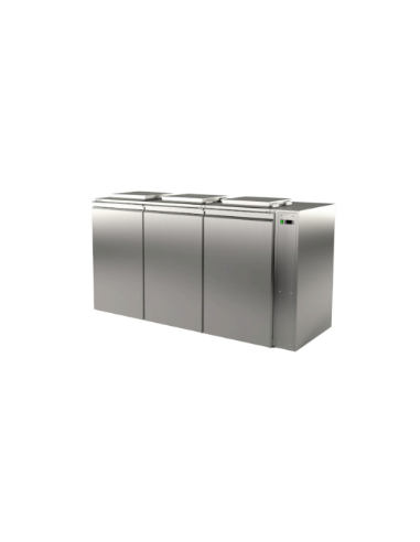 Refrigerated waste box - N. 3 x 120/240 Lt. -...
