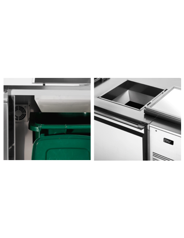 Box refrigerato per rifiuti -N. 1x 120/240 Lt....