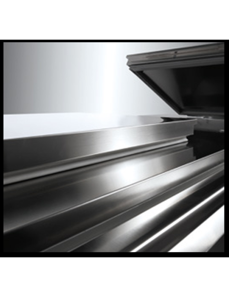 Caja de residuos refrigerada - N. 2 x 120/240 Lt. - Motor remoto - cm 160 x 87,5 x 128 h