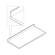 Top with 40 mm splashback (for vers with motor on board) - 3 Modules