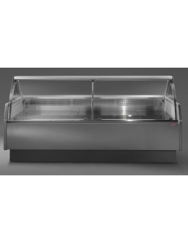 Food Counter - Low Front - Ventilated - Curved...