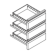 Additional cost 3 drawers, 1/3 - 1/3