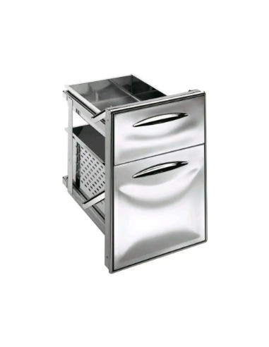 Cassettiera 2/3 per Banchi frigo e tavoli -...