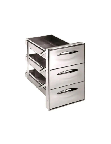 Cassettiera 1/3 per Banchi frigo e tavoli -...