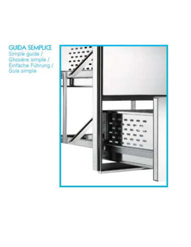Chest of drawers 2/3 for Refrigerated counters...