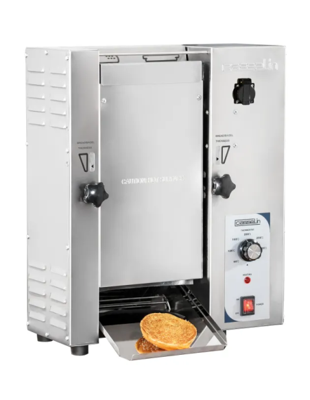 Professional Vertical Burger Bun Toaster – Bun Output for 300 Burgers/Hour