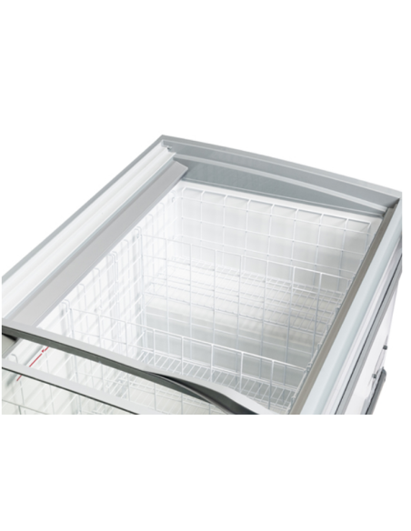 Supermarket Island Freezer - Capacity liters 1100 - cm 250.6 x 85.8 x 89.2 h