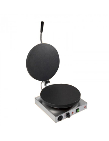 Electric crepe pan with lid - Cooking surface ø...