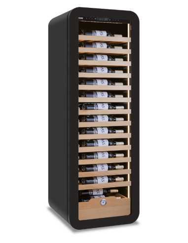 Refrigerated display case for wine -...