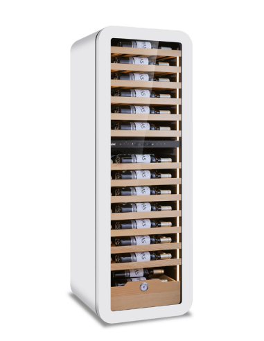 Vitrina refrigerada para vino - Doble...