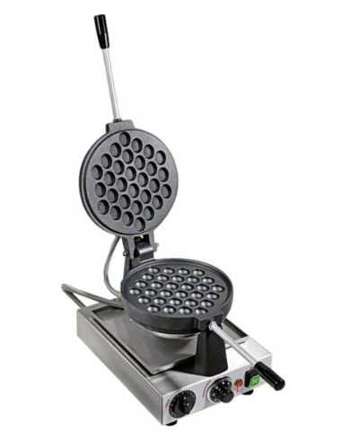 Teflon-coated aluminum waffle balls plate - cm...