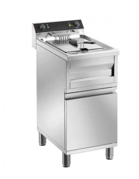 Freidora eléctrica - Capacidad litros 18 - Cm 40 x 70 x 85 h