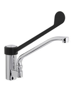 Tap single-hole - Plastic clinical lever - Swivel spout... 2