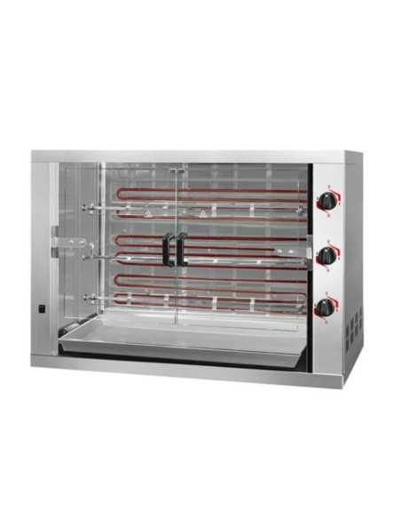 Roast - Electric - N°3 swords - N° 18 chickens max - cm 119 x 48 x 82 h