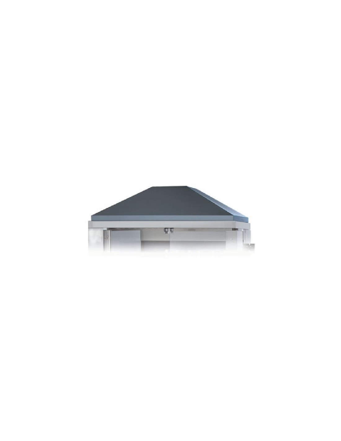 Campana sin filtros para asador de pie - cm 106,5 x 45 x 30 h