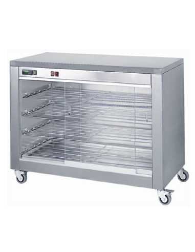 Hot - dry stainless steel stand with sliding...