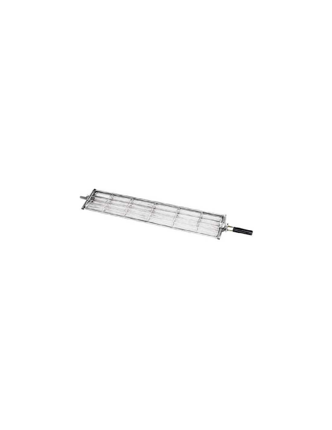 Stainless steel cage skewer