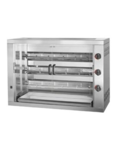 Girarrosto - A gas - N°3 spade - N° 18 polli max - cm 119...