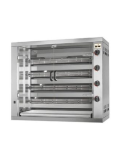 Asador - A gas - N° 4 palas - N° 24 pollos max - cm 119 x...