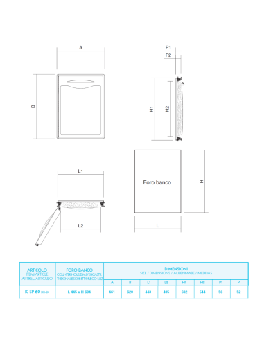 Single Door with Rounded Corners and Magnetic...