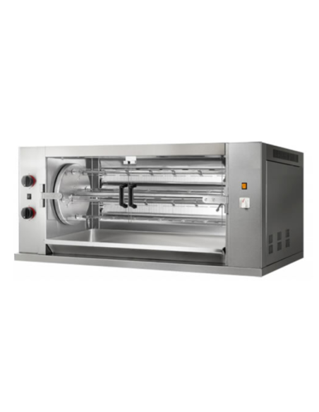 Planetary gas rotisserie - N° 4 swords - N° max 24 chickens - cm 139.5 x 66
