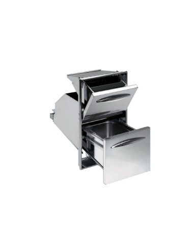 Coffee grounds hopper with Filter Beater - Hole...