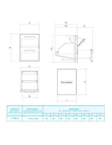 Tolva de posos de café con filtro batidor -...